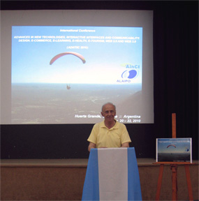 Francisco R. Fernandez - Centro de Jubilados y Pensionados Nacionales y Provinciales de Huerta Grande - Secretary and local expert films about Fernandel, for instance, Don Camillo and Peppone