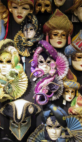  Venetian  Masks :: Venice,  Italy