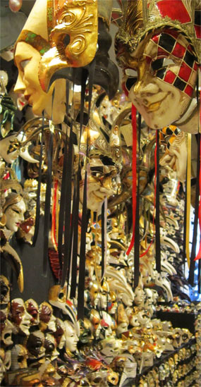  Venetian  Masks :: Venice,  Italy